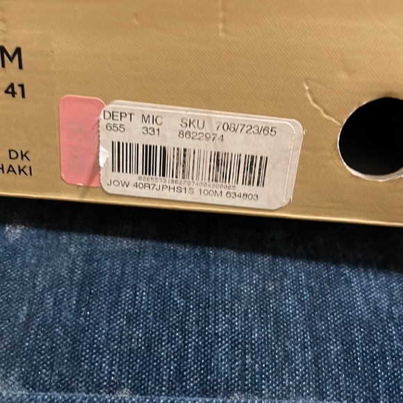 Size 10 Michael Kois Josephine Wedge - Tan - Picture 6 of 6